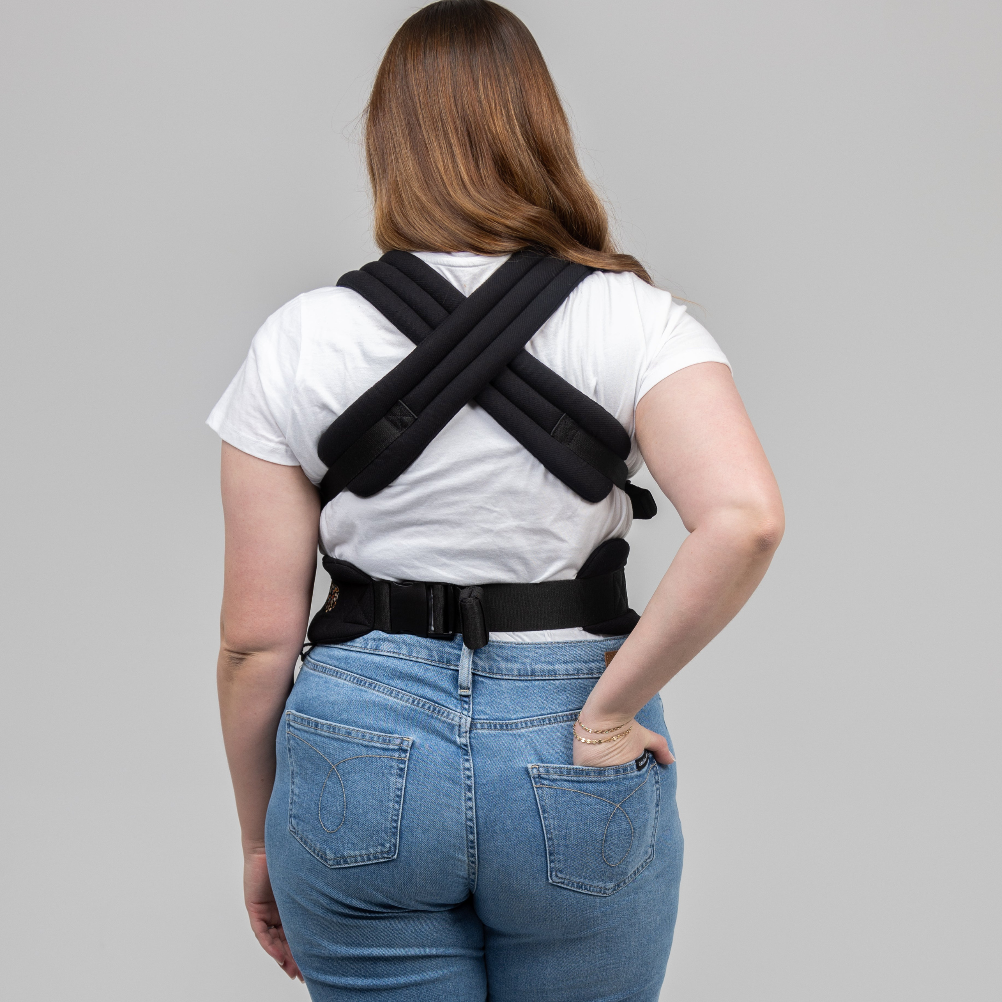 THE MOMFIE - Houndstooth Black